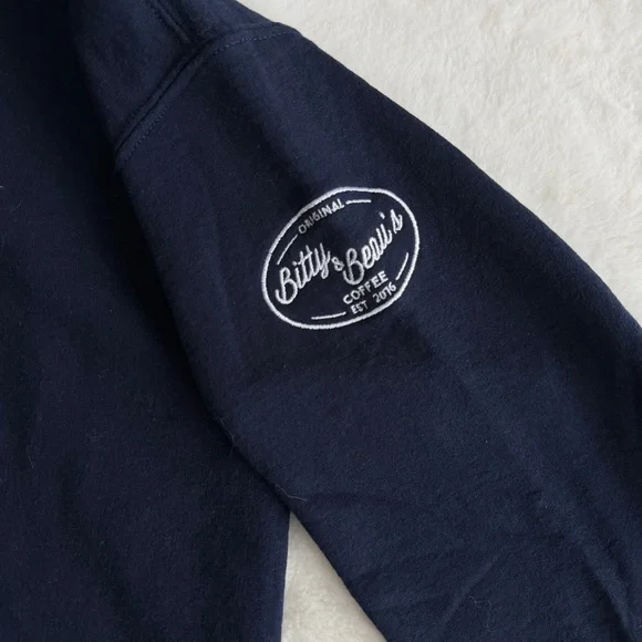 Bitty & Beau’s Coffee Leave Your Doubt At The Door Crewneck Size Medium - Picture 4 of 8